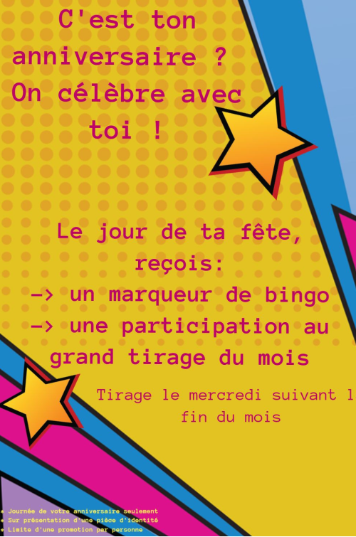 C'est ton anniversaire ?