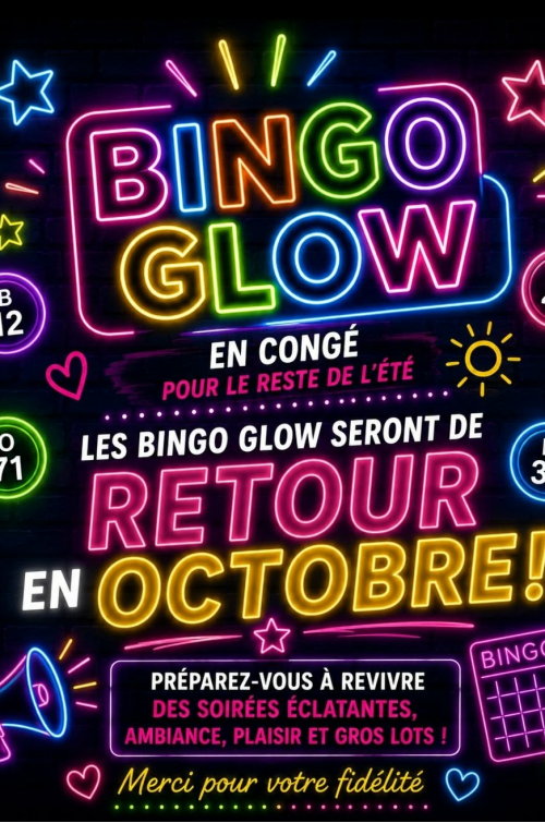 Bingo Glow retour en octobre