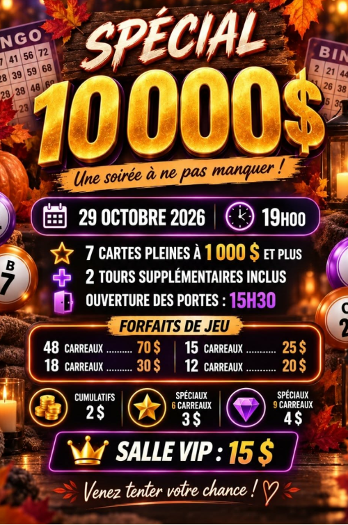 SPÉCIAL 26 OCTOBRE