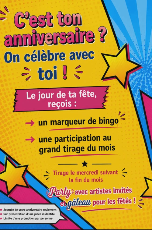 C'est ton anniversaire ?